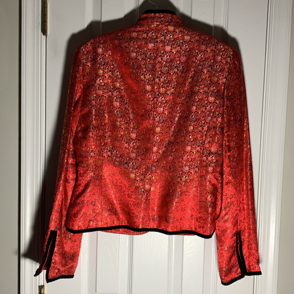 WDNY Red Asian Style Jacket - Picture 8 of 8